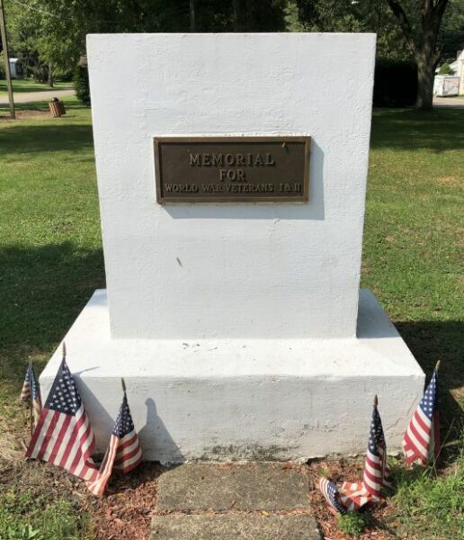MEMORIAL FOR WORLD WAR VETERANS I & II