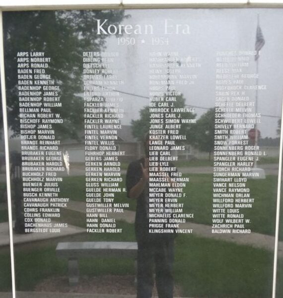 A TRIBUTE TO OUR MILITARY WAR MEMORIAL PLAQUE C