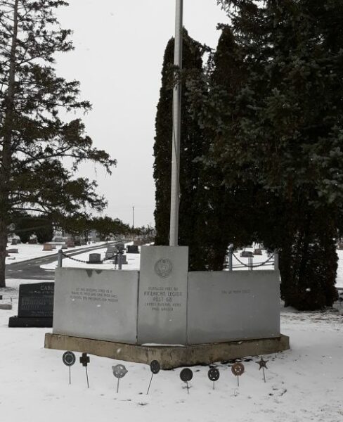 AMERICAN LEGION POST 621 VETERANS MEMORIAL