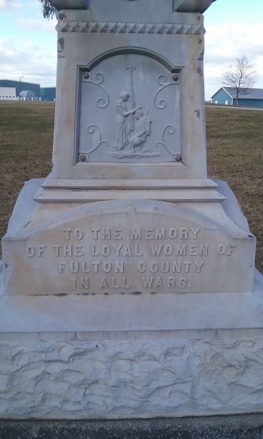 WOMEN OF FULTON COUNTY ALL WARS MEMORIAL STONE A