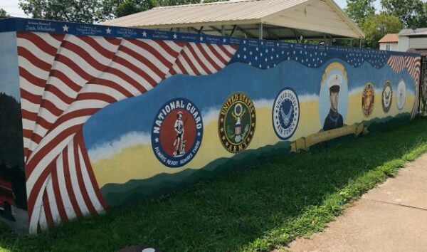 AMERICAN LEGION POST 70 VETERANS MEMORIAL MURAL