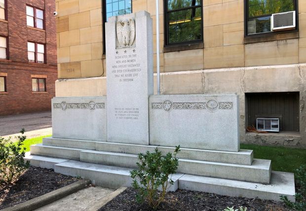 EAST LIVERPOOL WAR VETERANS MEMORIAL