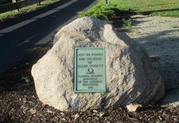 CLARK COUNTY LEST WE FORGET OUR SOLDIERS MEMORIAL