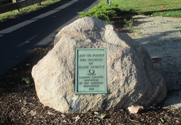 CLARK COUNTY LEST WE FORGET OUR SOLDIERS MEMORIAL
