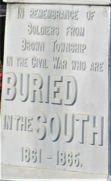 BETHLEHEM CEMETEY CIVIL WAR MEMORIAL STONE A