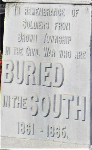 BETHLEHEM CEMETEY CIVIL WAR MEMORIAL STONE A