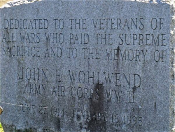 WESTVIEW CEMETERY VETERANS MEMORIAL STONE B