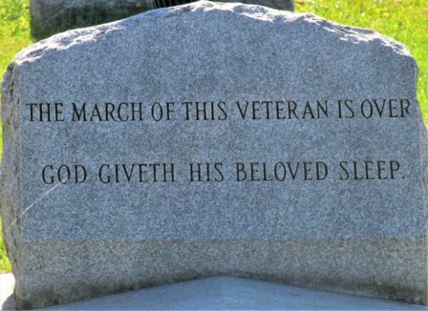 WESTVIEW CEMETERY VETERANS MEMORIAL STONE A