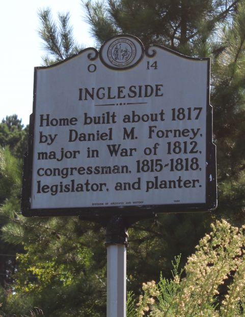 INGLESIDE MEMORIAL MARKER