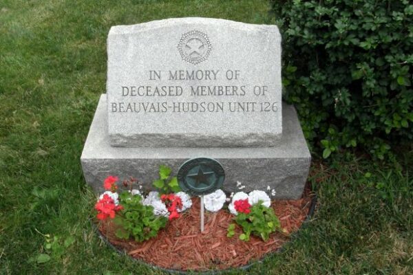 BEAUVAIS-HUDSON UNIT 126 MEMORIAL