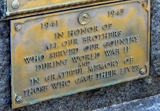 ST. MARY’S PARISH WAR MEMORIAL PLAQUE B