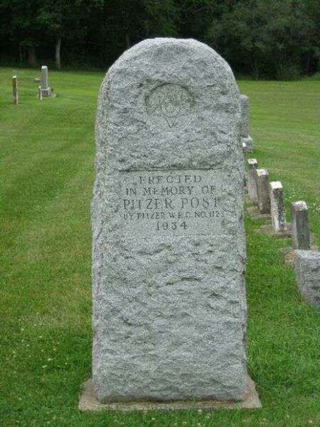 WINTERSET CEMETERY PITZER POST 1 MEMORIAL