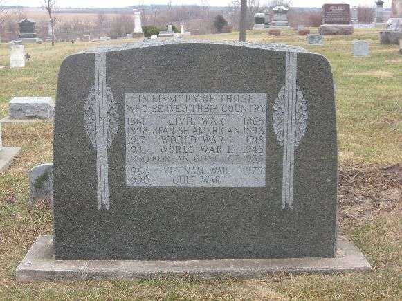 LETTS CEMETERY VETERANS MEMORIAL