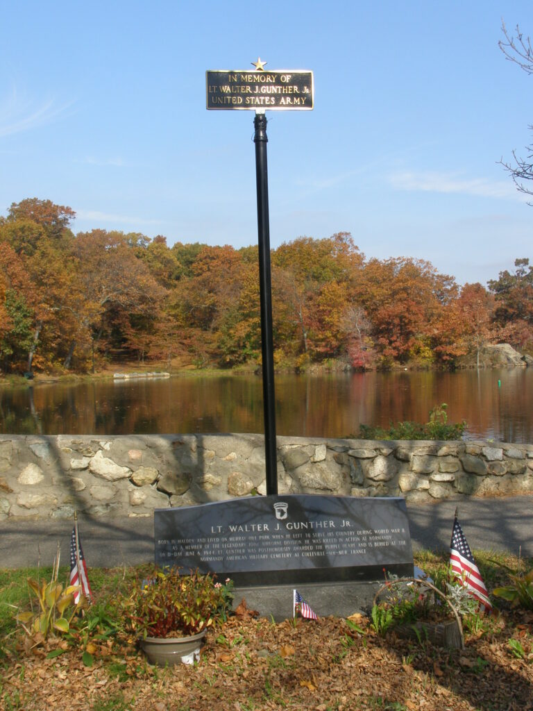 LT. WALTER J. GUNTHER JR. WAR MEMORIAL