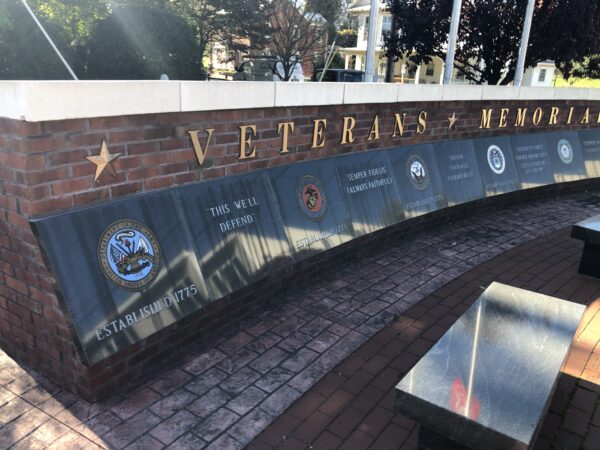 MOUNT JACKSON VETERANS MEMORIAL LEFT SIDE