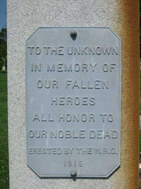 MT. VERNON FALLEN HEROES MEMORIAL PLAQUE