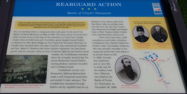 REARGUARD ACTION WAR MEMORIAL PANEL