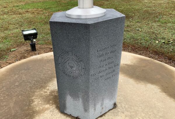 CALLAO ARMED FORCES MEMORIAL FLAGPOLE STONE