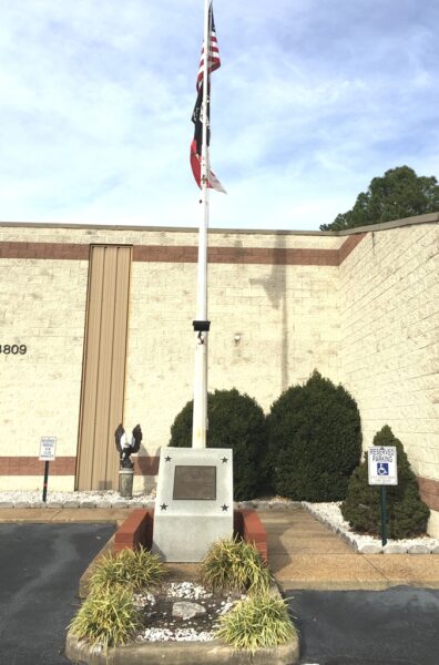 VFW POST 4809 SUPREME SACRIFICE WAR MEMORIAL FLAGPOLE
