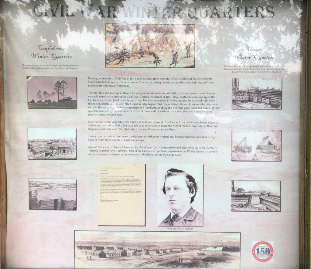 CIVIL WAR WINTER QUARTERS MEMORIAL PANEL