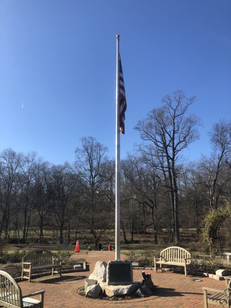 ARLINGTON CHAMBER OF COMMERCE WAR MEMORIAL FLAGPOLE