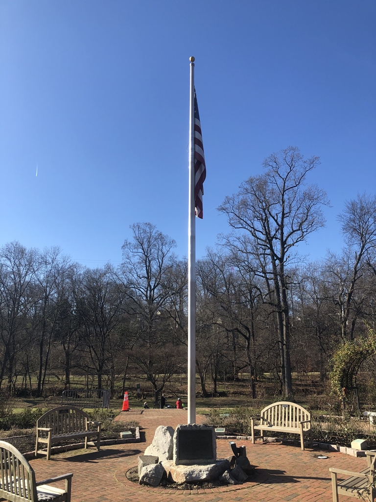 ARLINGTON CHAMBER OF COMMERCE WAR MEMORIAL FLAGPOLE