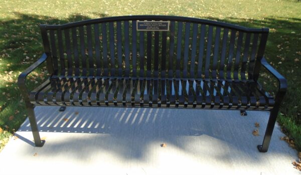 SSG AARON RHETT BUTLER WAR MEMORIAL BENCH
