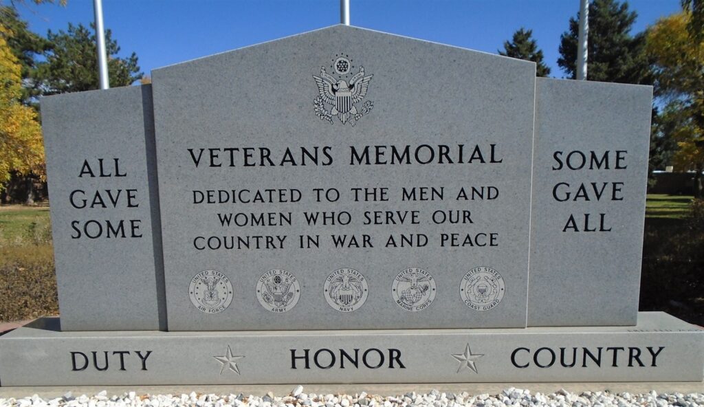 SAN JUAN COUNTY VETERANS MEMORIAL FRONT