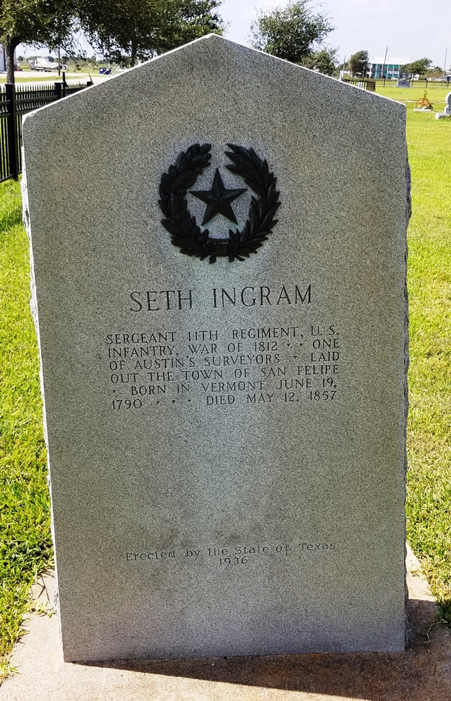 SETH INGRAM WAR MEMORIAL