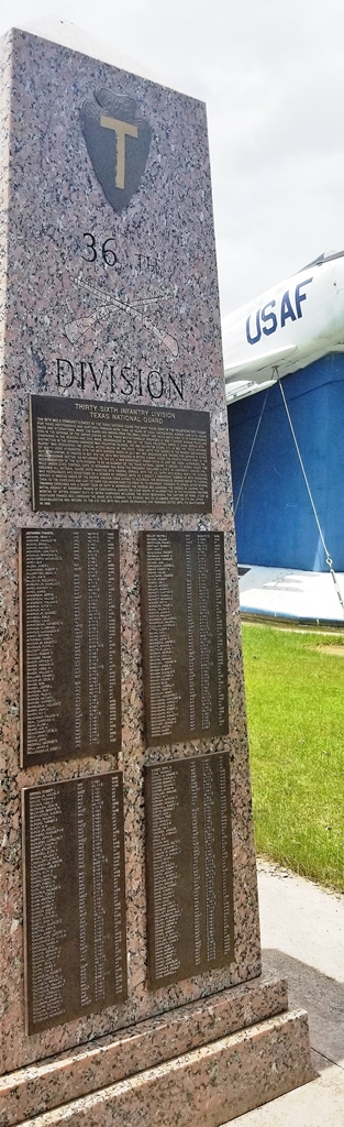 THIRTY SIXTH INFANTRY DIVISION WAR MEMORIAL