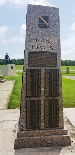 143RD INFANTRY REGIMENT WAR MEMORIAL
