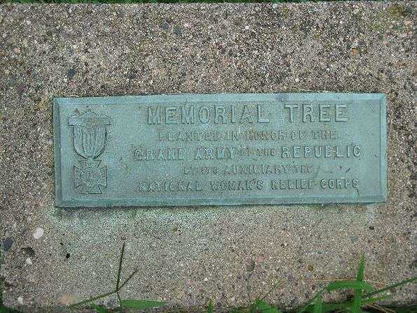 W.R.C. MEMORIAL TREE