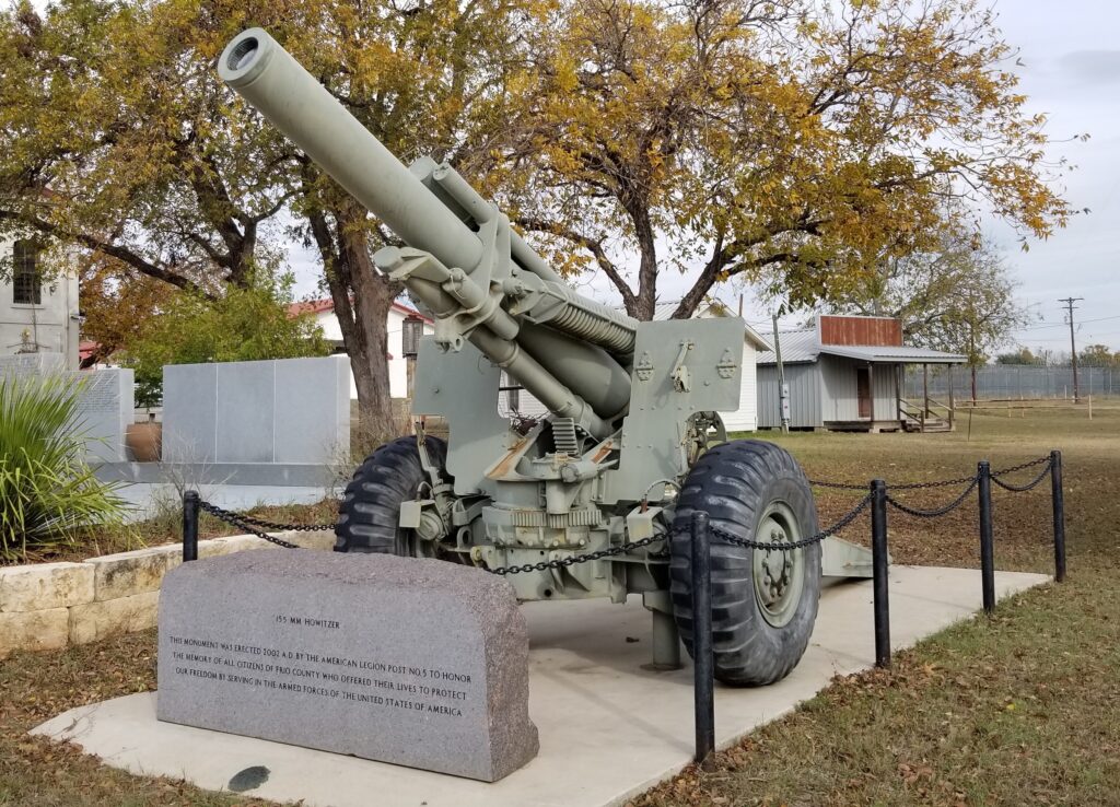 AMERICAN LEGION POST NO. 5 155 MM HOWITZER WAR MEMORIAL