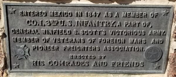 AMASA CLARK WAR MEMORIAL PLAQUE A