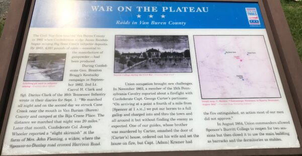WAR ON THE PLATEAU MEMORIAL PANEL