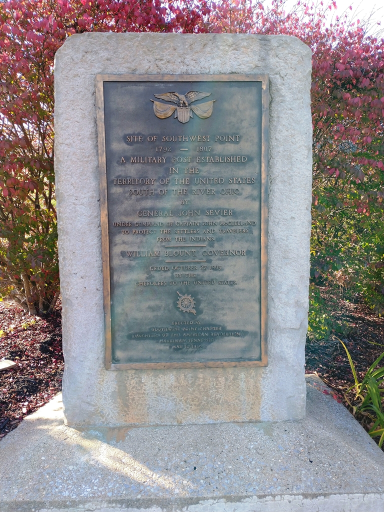 SITE OF SOUTHWEST POINT MEMORIAL