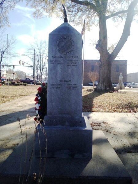 MCNAIRY CO. SUPREME SACRIFICE WAR MEMORIAL SIDE D