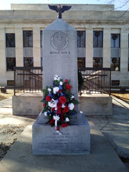MCNAIRY CO. SUPREME SACRIFICE WAR MEMORIAL SIDE A