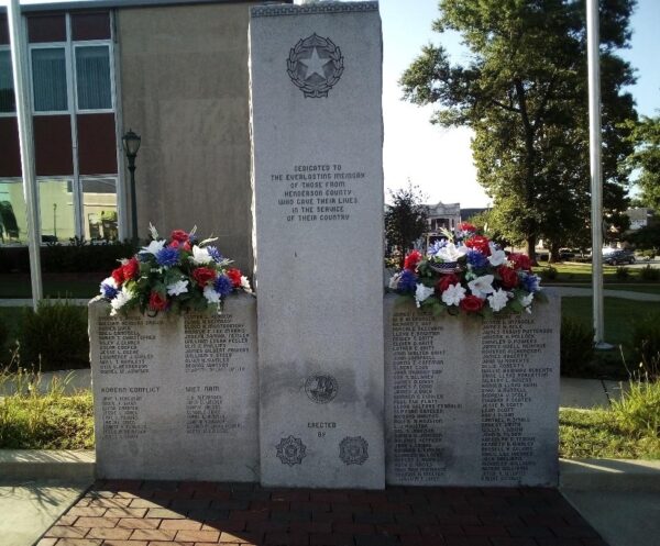 HENDERSON COUNTY WAR VETERANS MEMORIAL