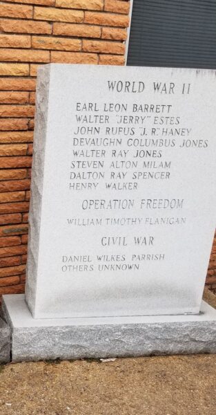 MEDINA SUPREME SACRIFICE WAR MEMORIAL  RIGHT STONE