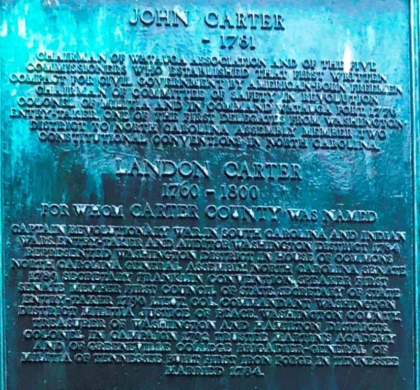 CARTER FAMILY REVOLUTIONARY WAR MEMORIAL