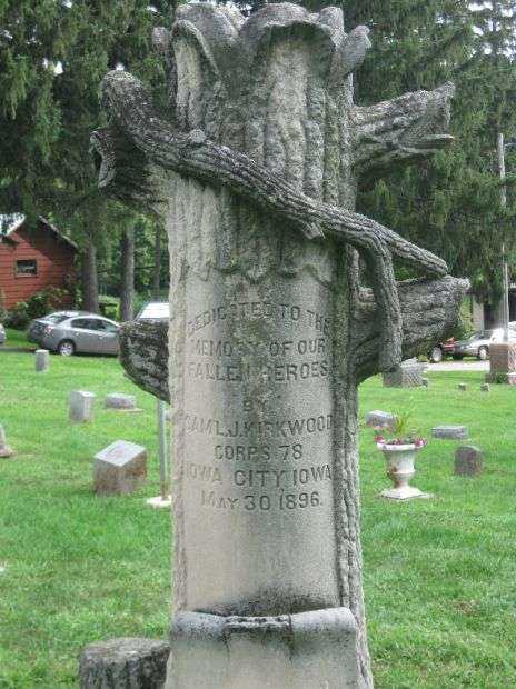 SAM’L J. KIRKWOOD CORPS 78 CIVIL WAR MEMORIAL TREE