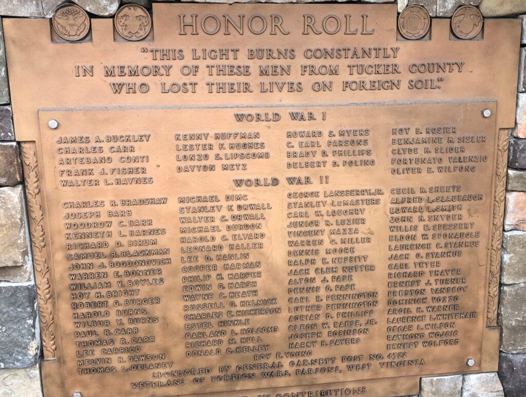 WE ARE FREE BECAUSE YOU WERE BRAVE! MEMORIAL PLAQUE A