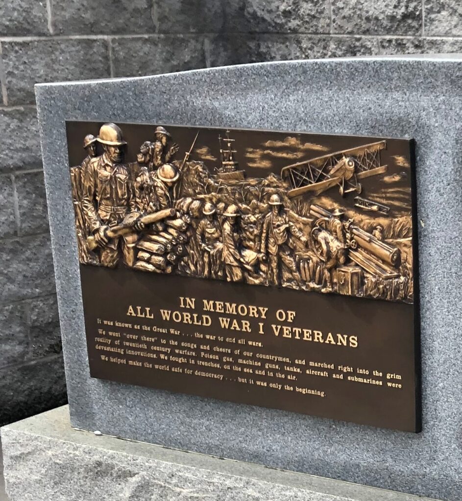 PARSONS ALL WORLD WAR I VETERANS MEMORIAL