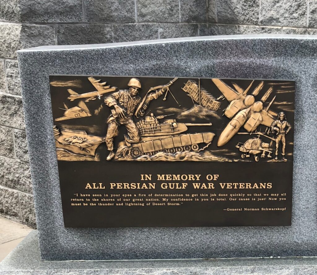 PARSONS ALL PERSIAN GULF WAR VETERANS MEMORIAL