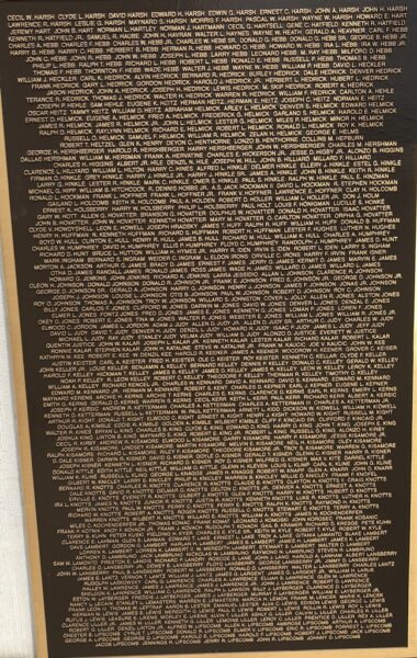 PARSONS ALL GAVE SOME, SOME GAVE ALL MEMORIAL PLAQUE C