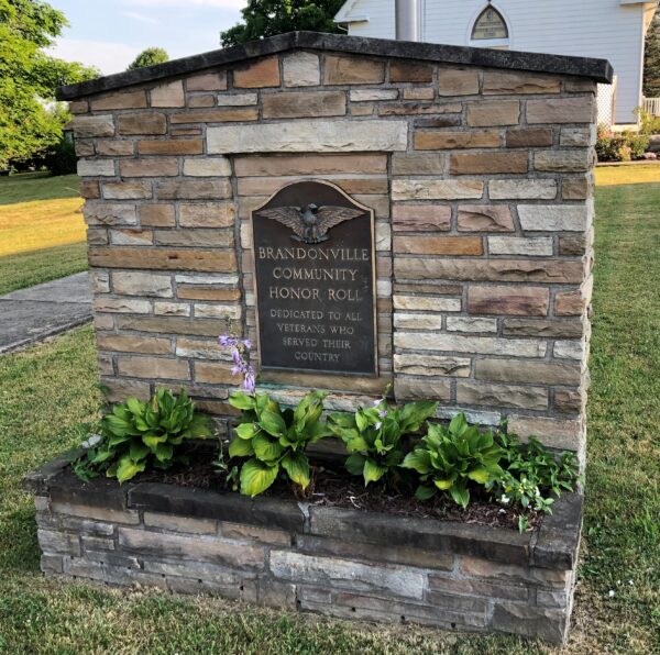 BRANDONVILLE COMMUNITY HONOR ROLL MEMORIAL