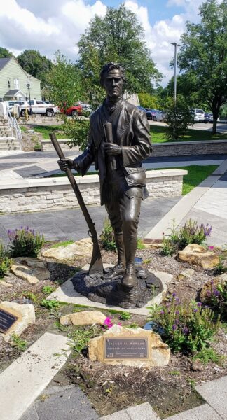 COLONEL ZACKQUILL MORGAN REVOLUTIONARY WAR MEMORILA