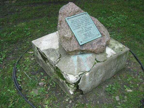 COMPANY E, SECOND IOWA INFANTRY DRILL GROUND MEMORIAL