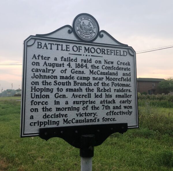 BATTLE OF MOOREFIELD WAR MEMORIAL PLAQUE